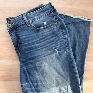 Torrid Women's Blue Distressed Jeans